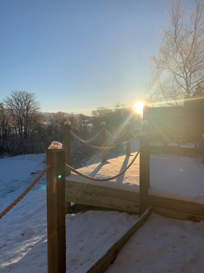 River Huts, Highland River Retreat With Hot Tub Inverness Exteriör bild