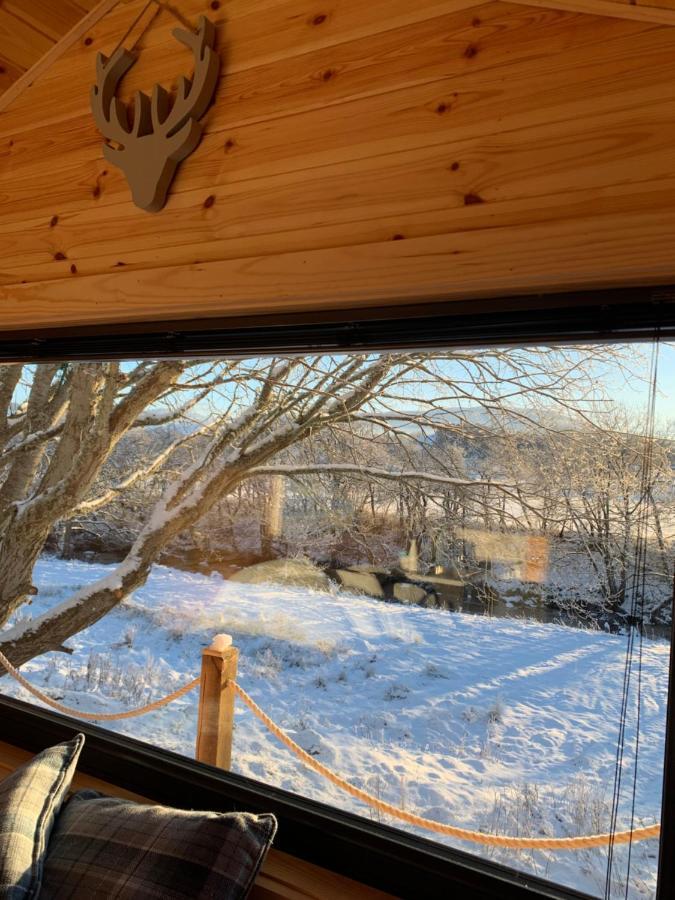 River Huts, Highland River Retreat With Hot Tub Inverness Exteriör bild